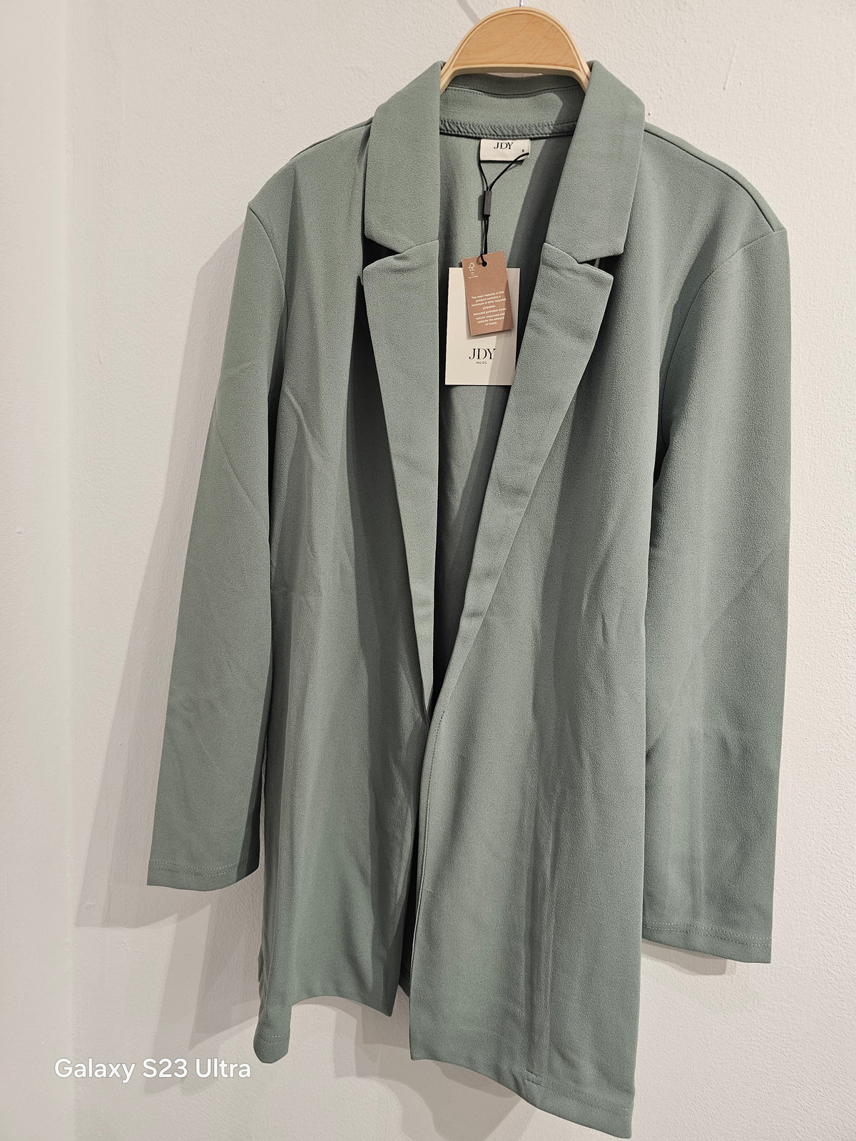 Chaqueta fina verde JDY